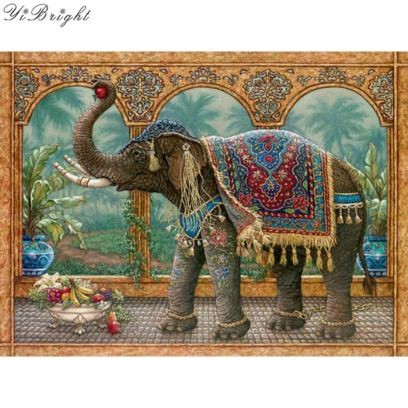 Full Square Rpund Diy 5d Indian Elephant Diamond Painting Cross Stitch Mosaic Rhinestones Embroidery Home Decor Creative Art
Full Square Rpund Diy 5d Indian Elephant Diamond Painting Cross Stitch Mosaic Rhinestones Embroidery Home Decor Creative Art