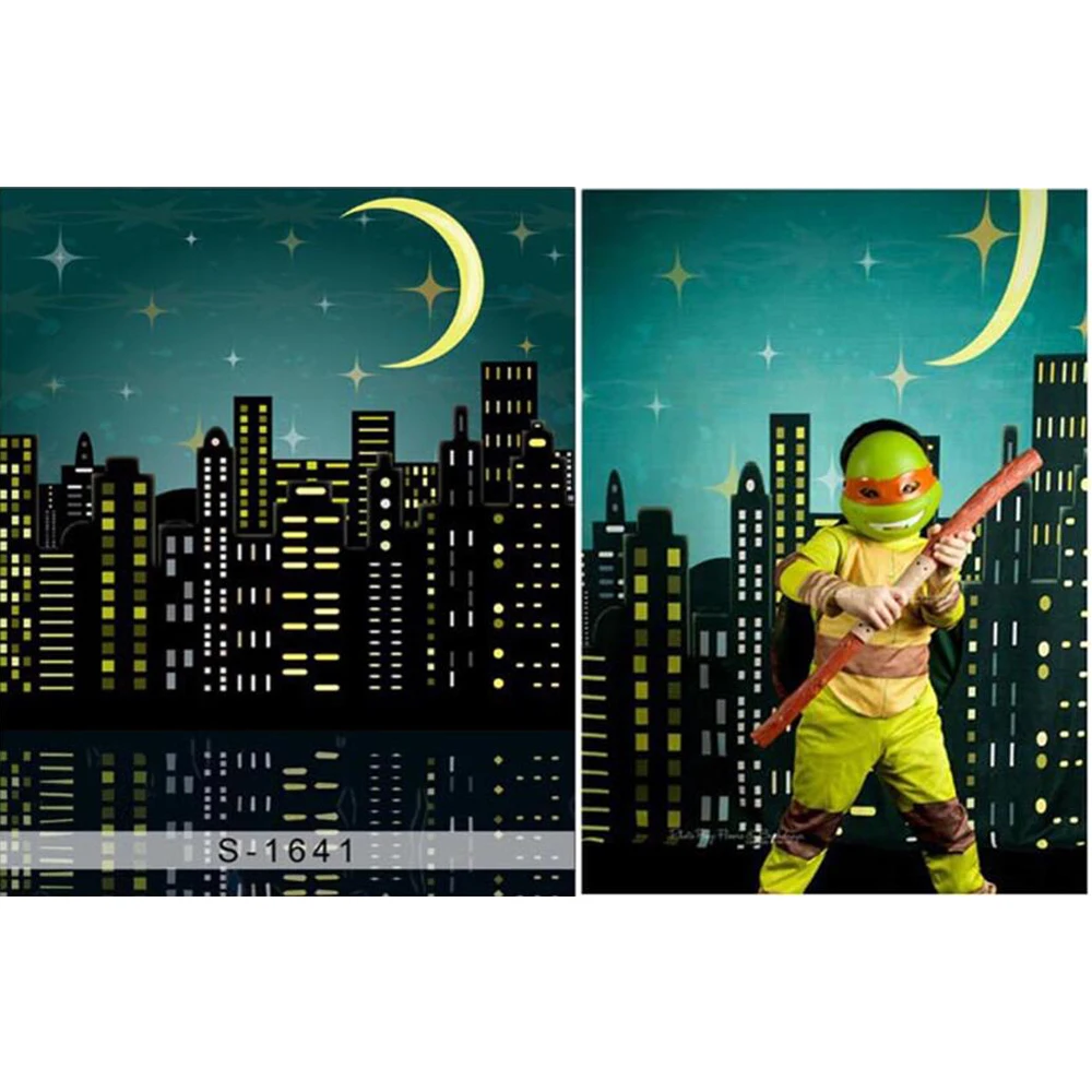 Night City Buildings Photography Backdrops Moon and Stars Baby Newborn Photo Studio Props Superhero Themed Kids Backgrounds
Night City Buildings Photography Backdrops Moon and Stars Baby Newborn Photo Studio Props Superhero Themed Kids Backgrounds