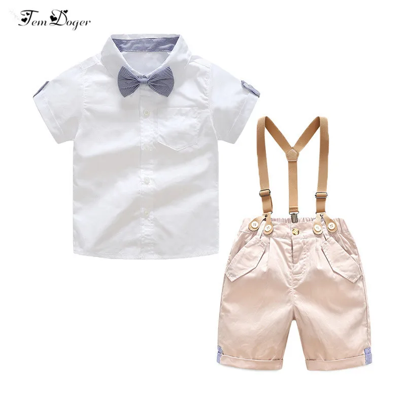 Baby boy clothes suits infant clothes sets tie shirt+overalls shorts sets kids gentleman newborn birthday wedding party clothes
Baby boy clothes suits infant clothes sets tie shirt+overalls shorts sets kids gentleman newborn birthday wedding party clothes