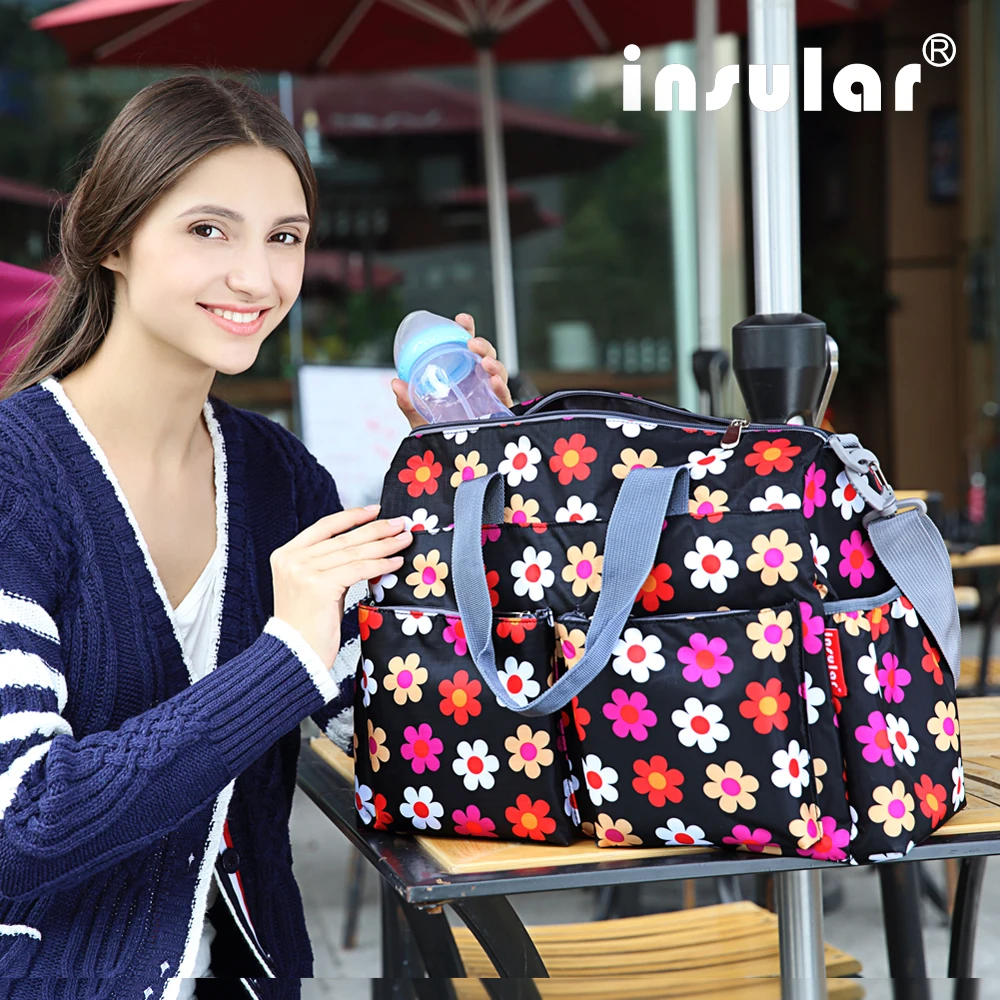 Fashion Multifunctional Baby Diaper Waterproof Nappy Changing Bag Mommy Stroller Bag Messenger Bag Baby Bag Large Capacity
Fashion Multifunctional Baby Diaper Waterproof Nappy Changing Bag Mommy Stroller Bag Messenger Bag Baby Bag Large Capacity