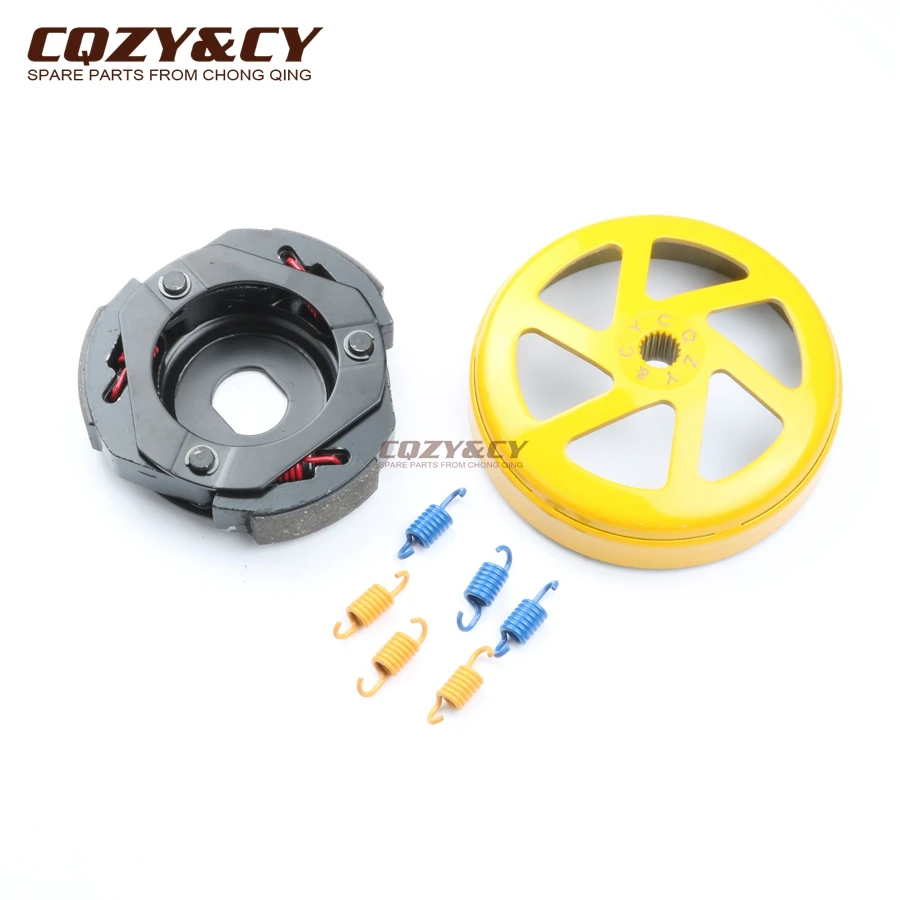 Performance clutch bell& clutch for LONGBO Adventure Voyager 150cc LB150T-12 LB150QT-2 GY6 152QMI 157QMJ Scooter 4T
Performance clutch bell& clutch for LONGBO Adventure Voyager 150cc LB150T-12 LB150QT-2 GY6 152QMI 157QMJ Scooter 4T