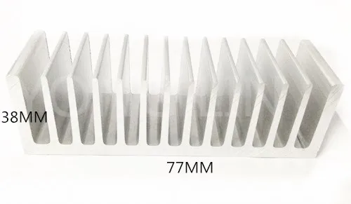 2 шт. heatsink77 * 38-100 мм/светодиодный радиатор/радиатор модуля/алюминиевый знак
2 шт. heatsink77 * 38-100 мм/светодиодный радиатор/радиатор модуля/алюминиевый знак