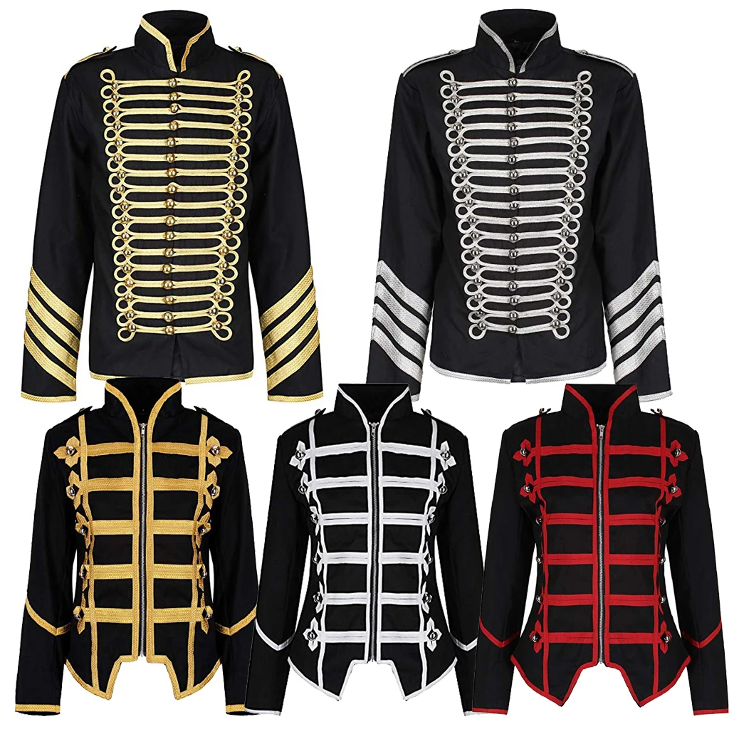 Cosplaydiy My Chemical Romance Gold Hussar Parade Jacket Military Parade Emo Punk Drummer Jacket Michael Jackson Coat L320
Cosplaydiy My Chemical Romance Gold Hussar Parade Jacket Military Parade Emo Punk Drummer Jacket Michael Jackson Coat L320