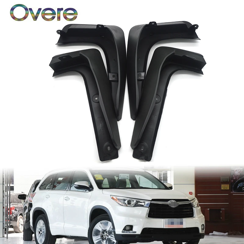 Передние и задние брызговики автомобиля OVERE для Toyota Highlander 2014 2015 2016 2017, автомобильный Стайлинг, брызговики, аксессуары для крыльев
Передние и задние брызговики автомобиля OVERE для Toyota Highlander 2014 2015 2016 2017, автомобильный Стайлинг, брызговики, аксессуары для крыльев