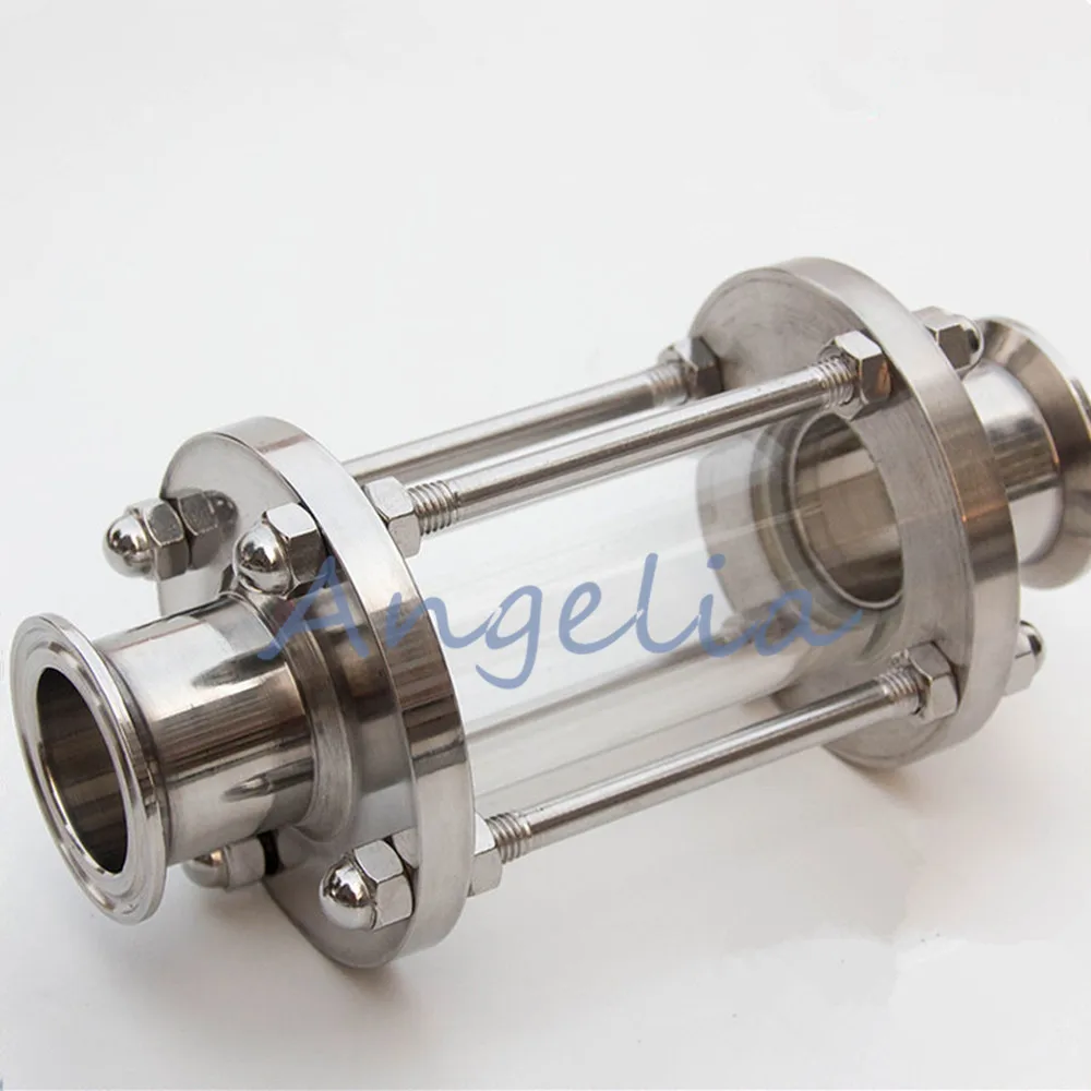 3/4" Flow Stainless Steel 304 Tri Clamp Sanitary Sight Glass OD 50.5mm
3/4" Flow Stainless Steel 304 Tri Clamp Sanitary Sight Glass OD 50.5mm