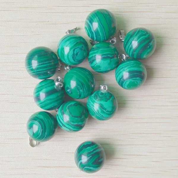 2017 fashion high quality natural Malachite stone round ball charms pendants for jewelry making 50pcs/lot wholesale free
2017 fashion high quality natural Malachite stone round ball charms pendants for jewelry making 50pcs/lot wholesale free