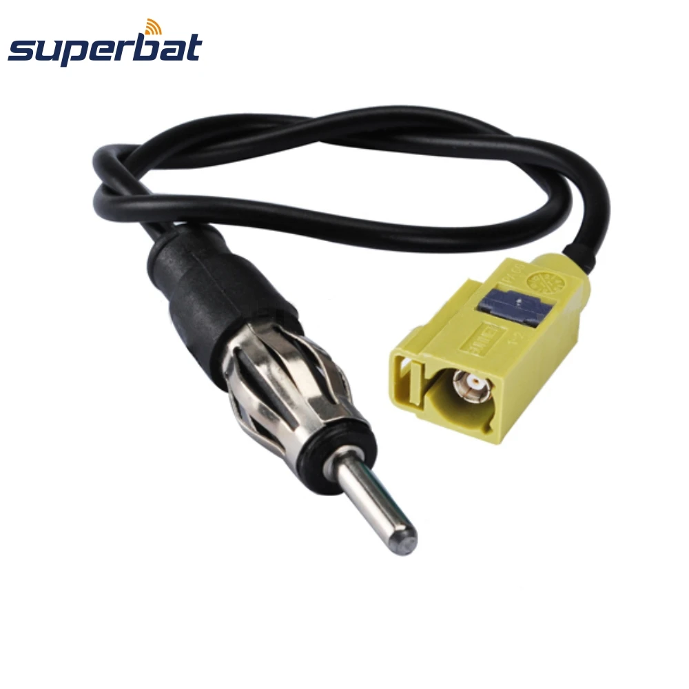 Superbat 6 ''Fakra K Code Female Универсальный провод для AM/FM Male антенный адаптер кабель RG174 15 см
Superbat 6 ''Fakra K Code Female Универсальный провод для AM/FM Male антенный адаптер кабель RG174 15 см