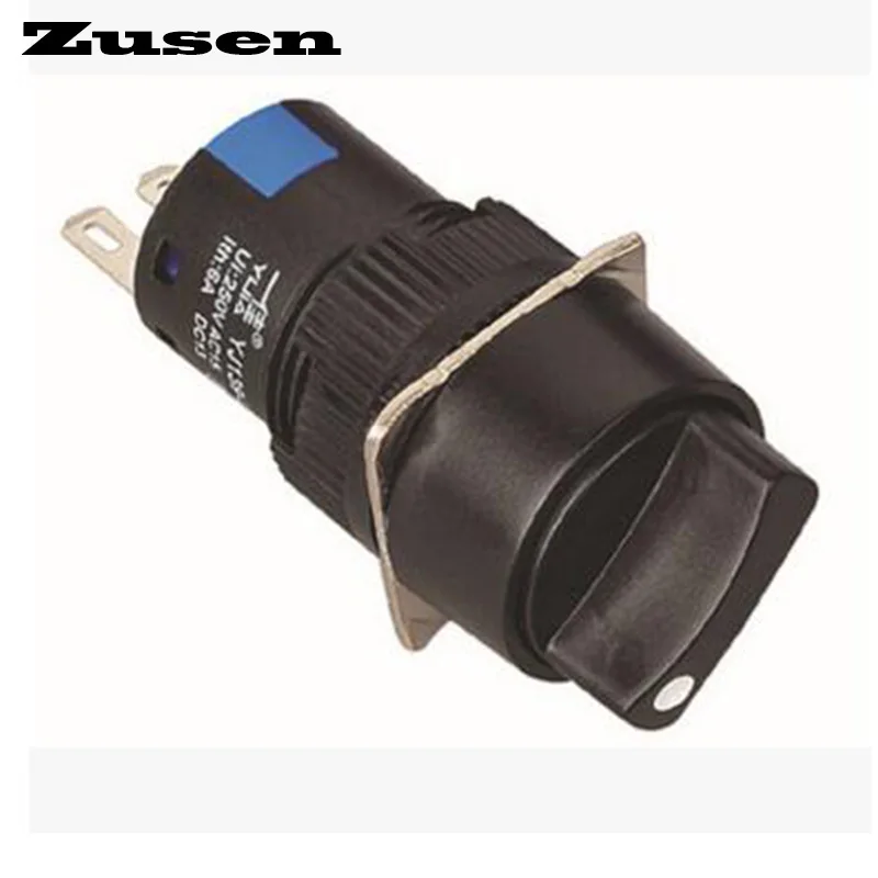 Zusen 16 мм квадратный прямоугольный пластиковый переключатель с круглой головкой, 2 положения/3 положения, фиксированный 1NO1NC/2NO2NC IP40
Zusen 16 мм квадратный прямоугольный пластиковый переключатель с круглой головкой, 2 положения/3 положения, фиксированный 1NO1NC/2NO2NC IP40