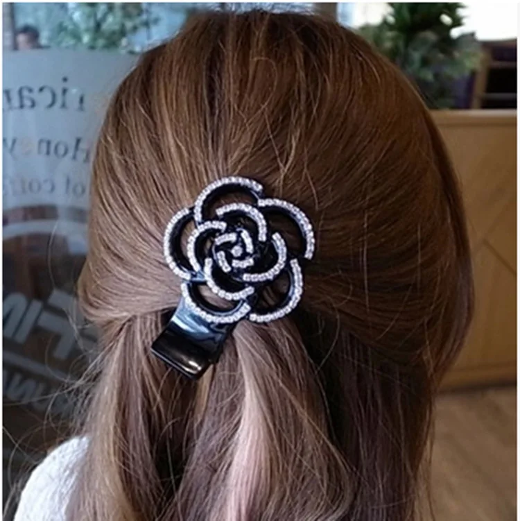 Beauty rose Rhinestone Hairpins Hair Ornaments Trendy Hair Clip Shiny Crab Hair Claws For Women Girl Accessories Headwear
Beauty rose Rhinestone Hairpins Hair Ornaments Trendy Hair Clip Shiny Crab Hair Claws For Women Girl Accessories Headwear