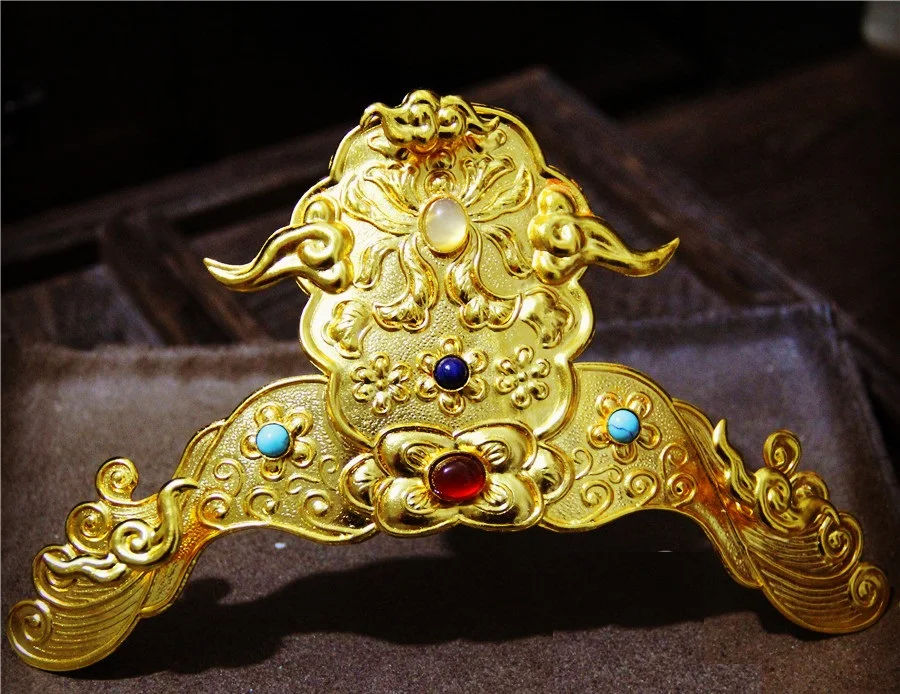 LYZ Duo Bao Traditional Hand Carving Copper Hair Tiara Phoenix Hair Sticks Hanfu Jewelry Soft YingLuo Vintage Necklace
LYZ Duo Bao Traditional Hand Carving Copper Hair Tiara Phoenix Hair Sticks Hanfu Jewelry Soft YingLuo Vintage Necklace
