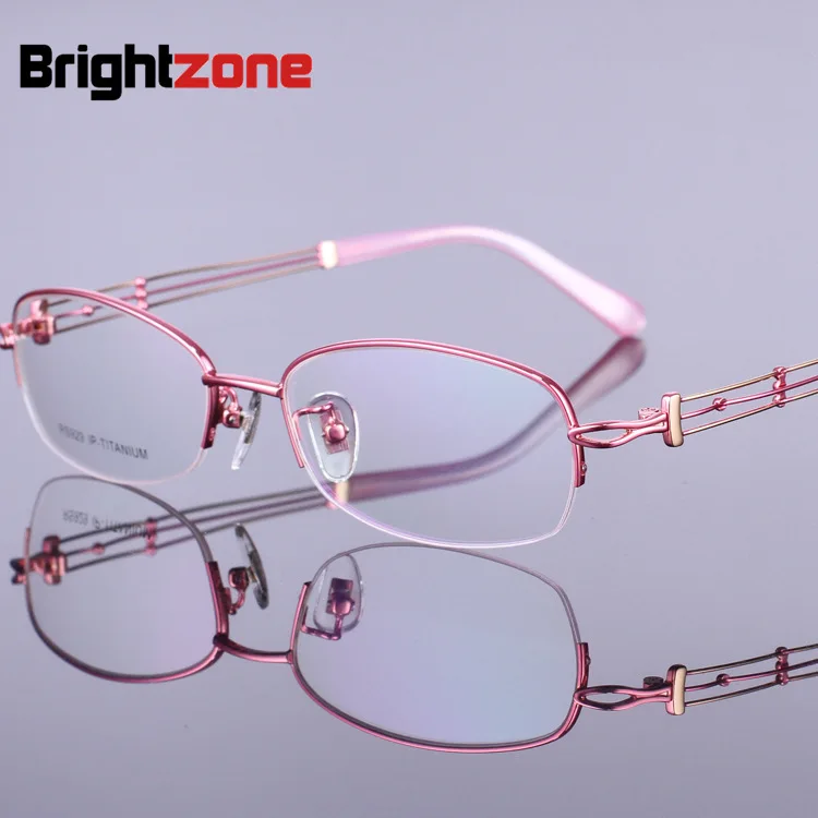 Summer Blindfolded Picture Goddess Fund Fashion Pure Titanium Women's Half Myopia Spectacle Frame Pure Titanium Glasses 929
Summer Blindfolded Picture Goddess Fund Fashion Pure Titanium Women's Half Myopia Spectacle Frame Pure Titanium Glasses 929