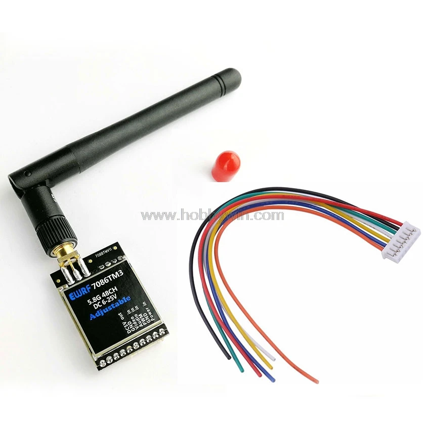 5.8G 600mW Power Adjustable Audio /Video 48CH Transmitter for RC Racing FPV Drone Multirotor Model Aircraft
5.8G 600mW Power Adjustable Audio /Video 48CH Transmitter for RC Racing FPV Drone Multirotor Model Aircraft