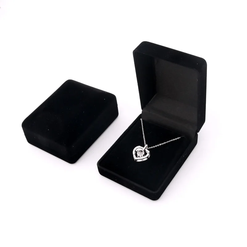 10pcs/lot Black Velvet Earrings Box Rectangle Jewelry Box Wedding Necklace Gift Box Jewelry Pendant Display Packaging Boxes
10pcs/lot Black Velvet Earrings Box Rectangle Jewelry Box Wedding Necklace Gift Box Jewelry Pendant Display Packaging Boxes