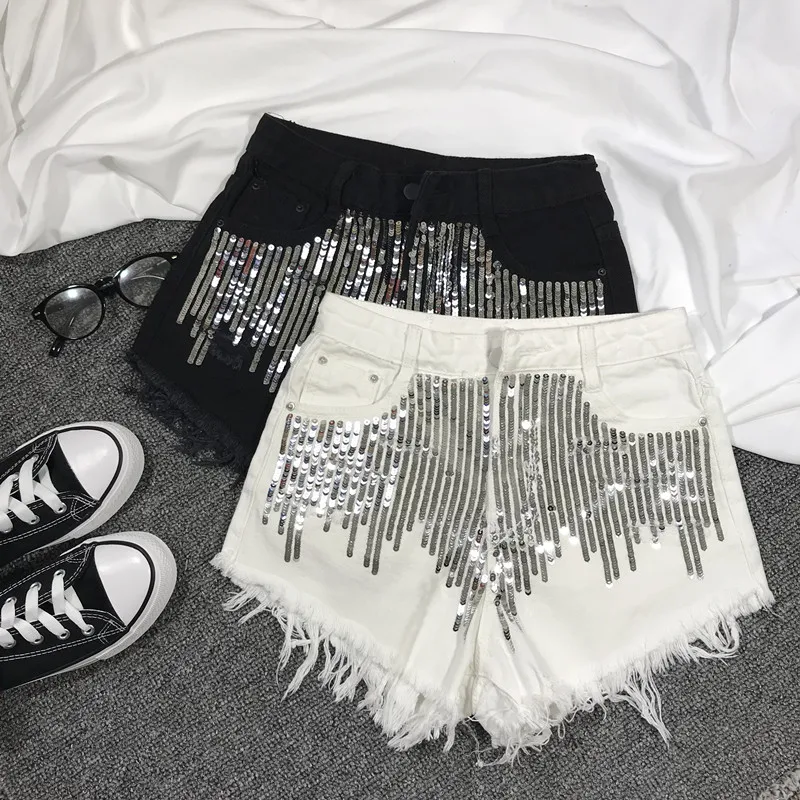 Sequins beading denim shorts female high waist flash denim shorts summer new Korean version was thin hot shorts wq1427 dropship
Sequins beading denim shorts female high waist flash denim shorts summer new Korean version was thin hot shorts wq1427 dropship