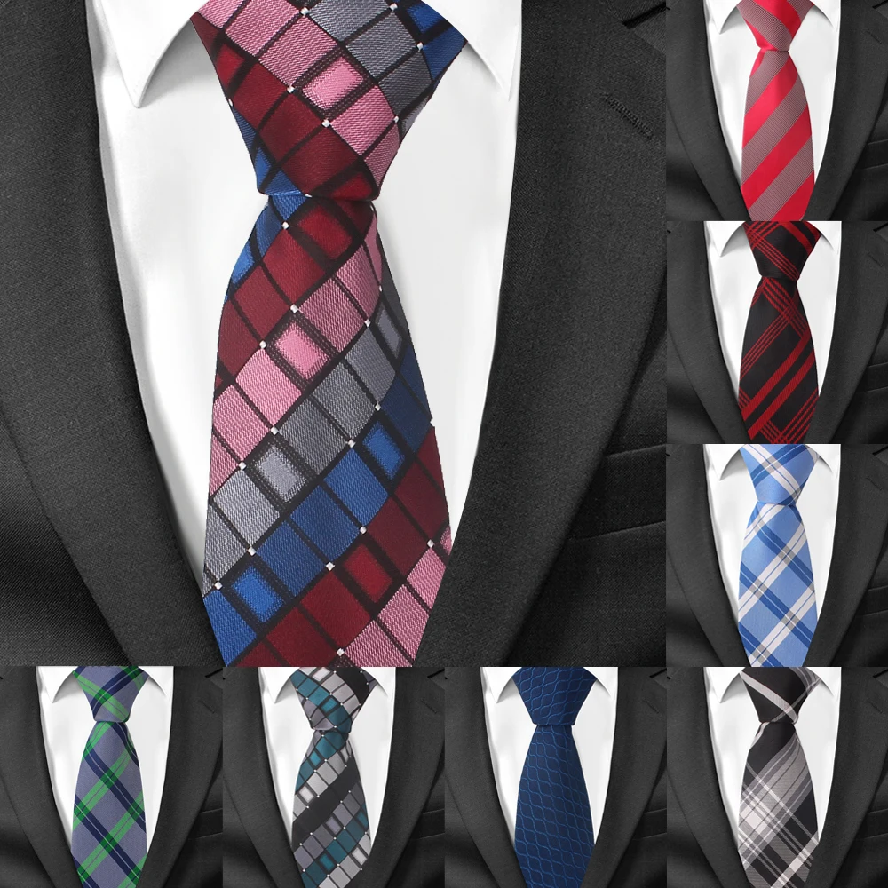 Men Ties Striped Necktie For Men Business Wedding Ties Male Slim Neckties Gift Gravata Plaid Jacquard Woven 6cm Classic Neck Tie
Men Ties Striped Necktie For Men Business Wedding Ties Male Slim Neckties Gift Gravata Plaid Jacquard Woven 6cm Classic Neck Tie