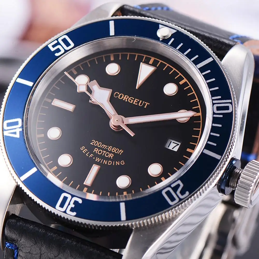 Men Watches Luxury Corgeut Brand Automatic Mechanical watch Clock Sapphire Leather Male Sport Swim Waterproof Man Wristwatch
Men Watches Luxury Corgeut Brand Automatic Mechanical watch Clock Sapphire Leather Male Sport Swim Waterproof Man Wristwatch