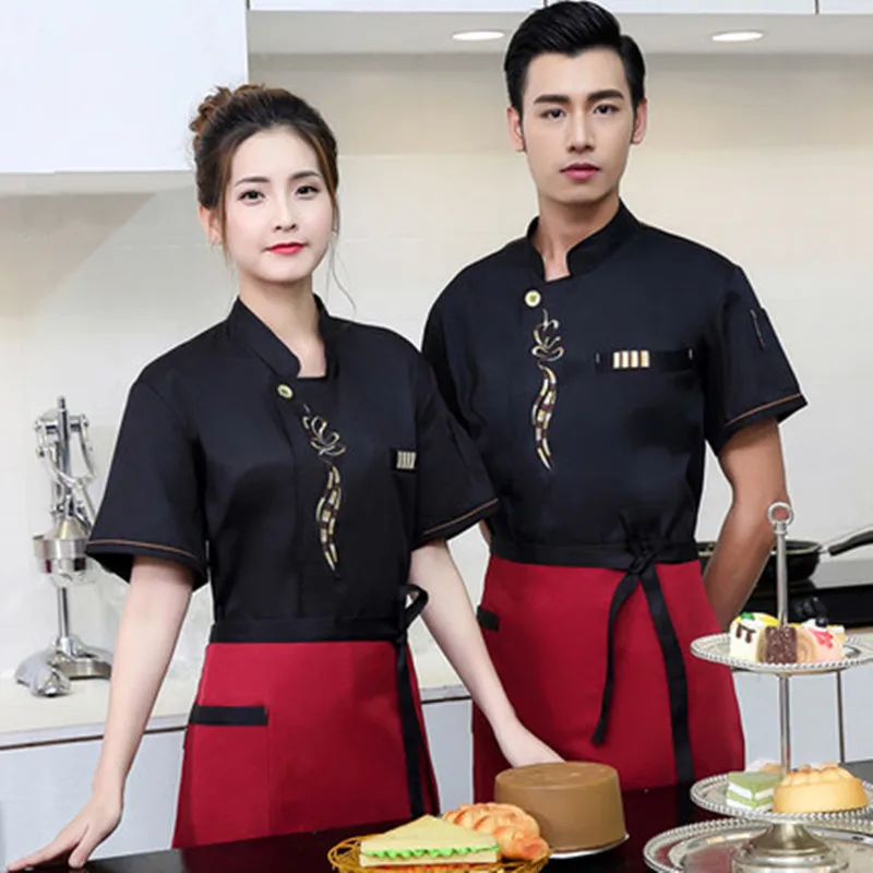 New Chef Uniforms long sleeves and short sleeves Unique Hotel Restaurant Kitchen Cook Jackets For Men and Women Chef Clothing
New Chef Uniforms long sleeves and short sleeves Unique Hotel Restaurant Kitchen Cook Jackets For Men and Women Chef Clothing