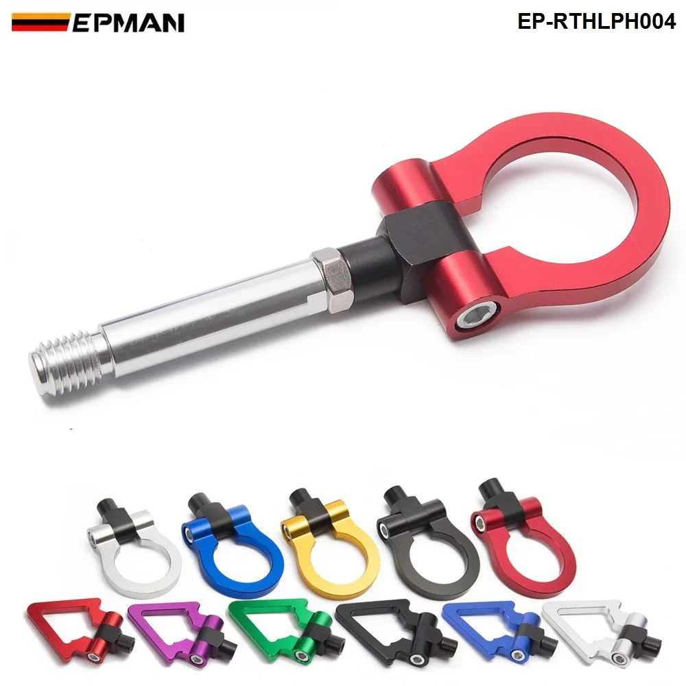 EPMAN - Jdm Style Car Auto Trailer Hook Ring Eye Tow Front Rear Tow Hook Aluminum For Honda FIT 08 EP-RTHLPH004
EPMAN - Jdm Style Car Auto Trailer Hook Ring Eye Tow Front Rear Tow Hook Aluminum For Honda FIT 08 EP-RTHLPH004