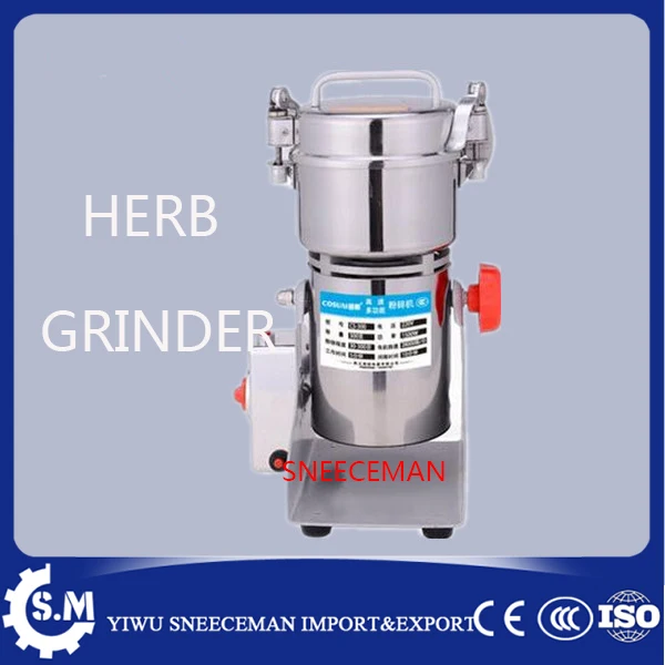 300g stainless steel whole copper motor swing type chinese herb medicine crushing machine household electronic herb grinder 
300g stainless steel whole copper motor swing type chinese herb medicine crushing machine household electronic herb grinder