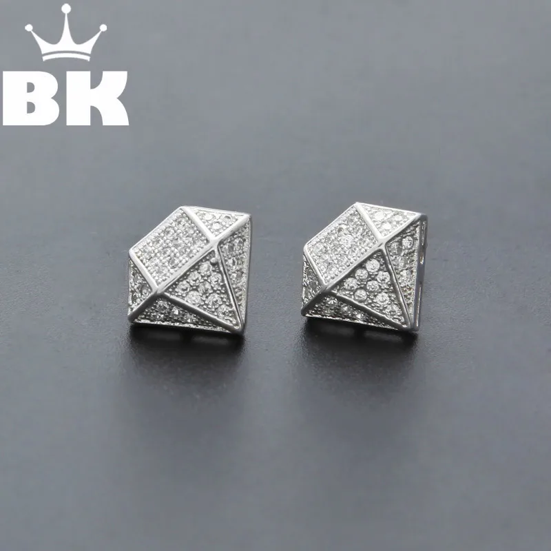 Hip Hop Full Iced Out CZ Simulated Diamonds Shaped Earring Silver Gold Color Irregular Stud Earring High Quality Women Accessory
Hip Hop Full Iced Out CZ Simulated Diamonds Shaped Earring Silver Gold Color Irregular Stud Earring High Quality Women Accessory