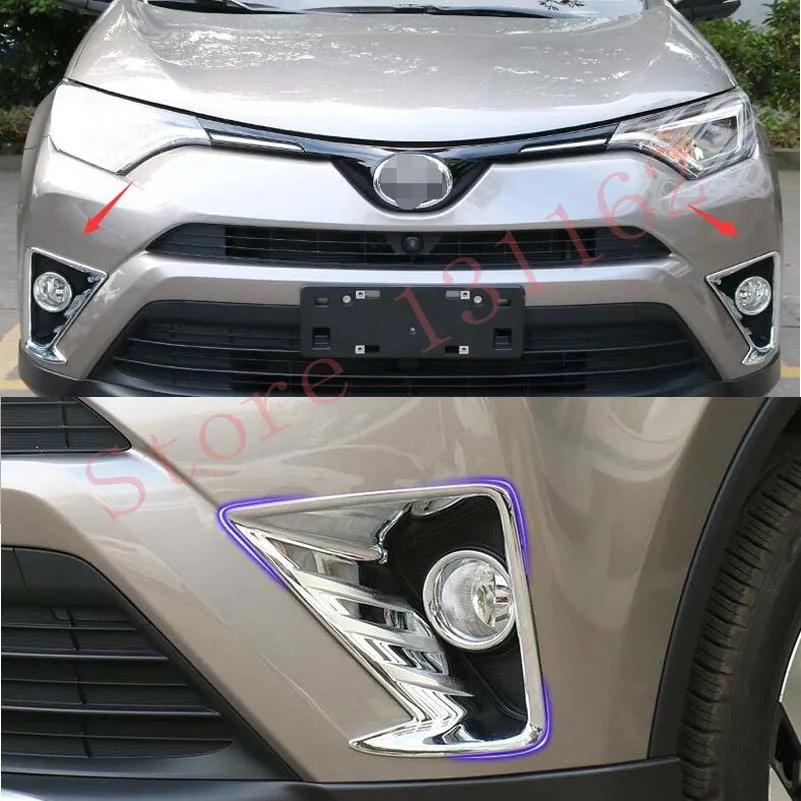 STYO автомобильные 2 шт. ABS хромированные автомобильные передние противотуманные фары, противотуманные фары, обшивка для RAV4 RAV 4 2016 2017
STYO автомобильные 2 шт. ABS хромированные автомобильные передние противотуманные фары, противотуманные фары, обшивка для RAV4 RAV 4 2016 2017