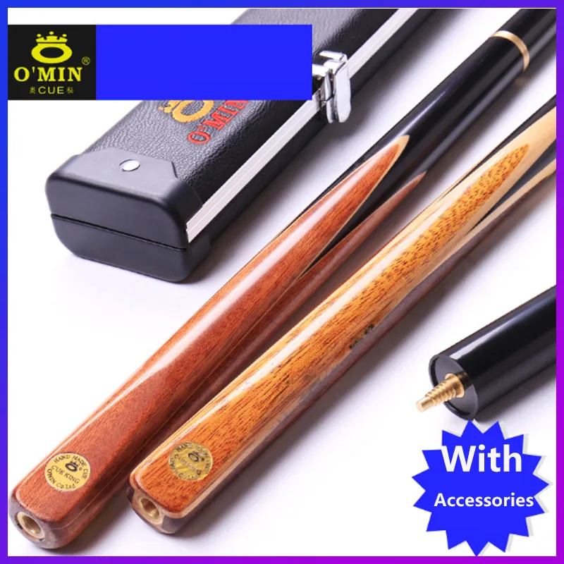 O'Min 3/4 Jointed Snooker Cues Sticks Cue King with 3 4 Snooker Cue Case Set 9.8mm 11.5mm Tips China
O'Min 3/4 Jointed Snooker Cues Sticks Cue King with 3 4 Snooker Cue Case Set 9.8mm 11.5mm Tips China