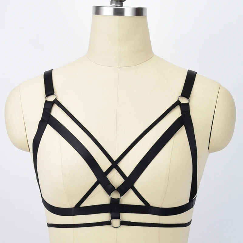 Sexy Lingerie Pastel Goth Rave Body Harness Cage Bra Pole Dance Fantasias Sexy Erotic Fetish Wear Bondage Body Cage Harness Bra
Sexy Lingerie Pastel Goth Rave Body Harness Cage Bra Pole Dance Fantasias Sexy Erotic Fetish Wear Bondage Body Cage Harness Bra