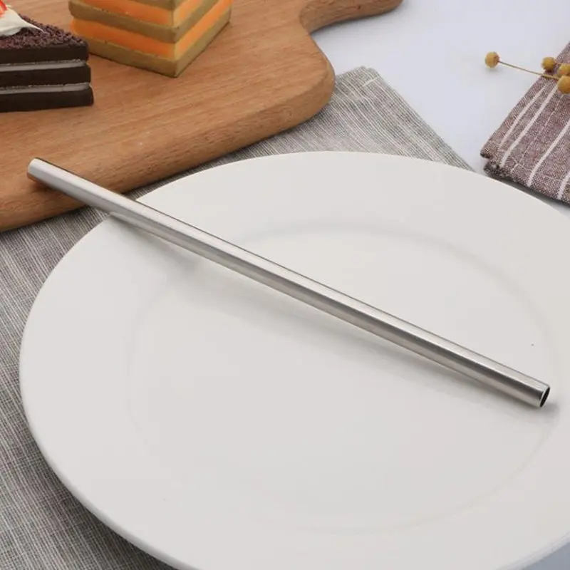 Stainless Steel Straw Eco-Friendly Reusable Metal Drinking Straws Kitchen Bar Accessories F20173879
Stainless Steel Straw Eco-Friendly Reusable Metal Drinking Straws Kitchen Bar Accessories F20173879