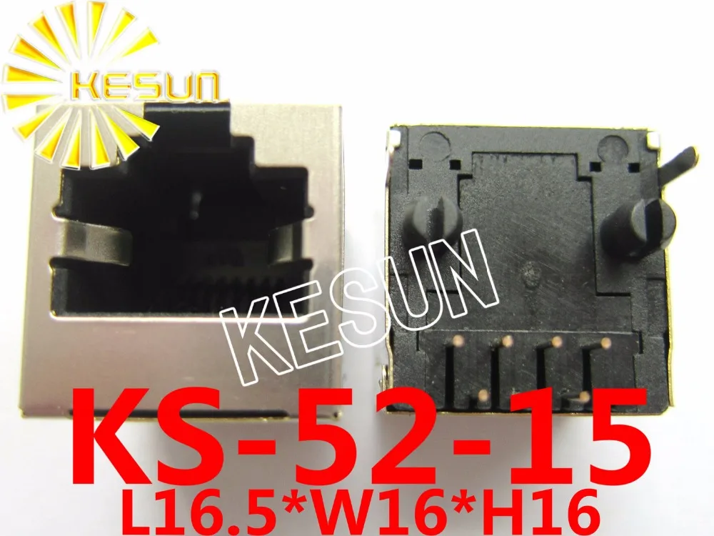 100PCS x RJ45 PCB Modular jack Network socket LAN CONNECTOR plug 5224-8C WITH SHIELD 180 degree top-entry
100PCS x RJ45 PCB Modular jack Network socket LAN CONNECTOR plug 5224-8C WITH SHIELD 180 degree top-entry