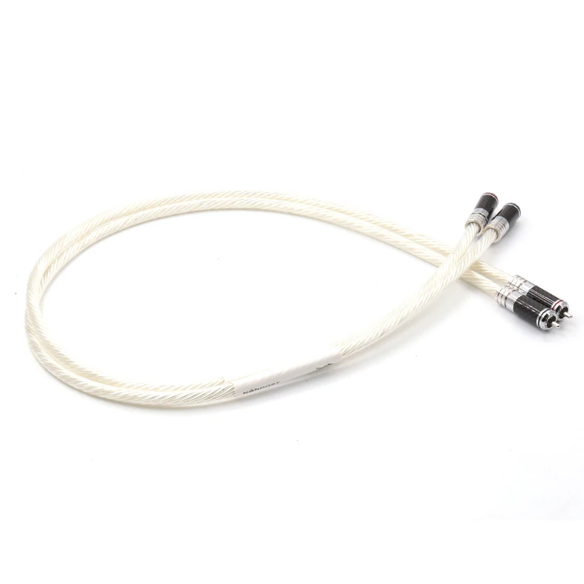 Super Reference Audio Interconnect cable with Rhodium plated Carbon fiber RCA plug
Super Reference Audio Interconnect cable with Rhodium plated Carbon fiber RCA plug