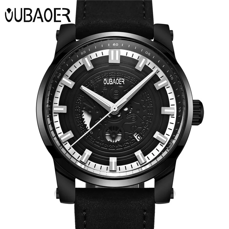 OUBAOER mens watches top brand luxury Quartz Watches Luxury Brand Fashion Clock Casual Wristwatches Leather Watch Man
OUBAOER mens watches top brand luxury Quartz Watches Luxury Brand Fashion Clock Casual Wristwatches Leather Watch Man