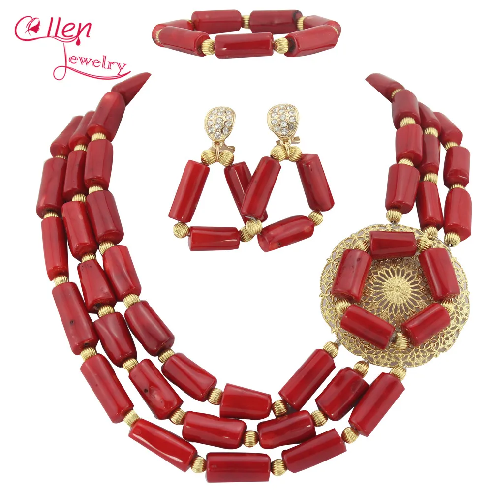 High Quality African Nigerian Wedding Beads Coral Jewelry Sets,African Beads Coral Necklace Bracelet Earrings Sets TL1402
High Quality African Nigerian Wedding Beads Coral Jewelry Sets,African Beads Coral Necklace Bracelet Earrings Sets TL1402