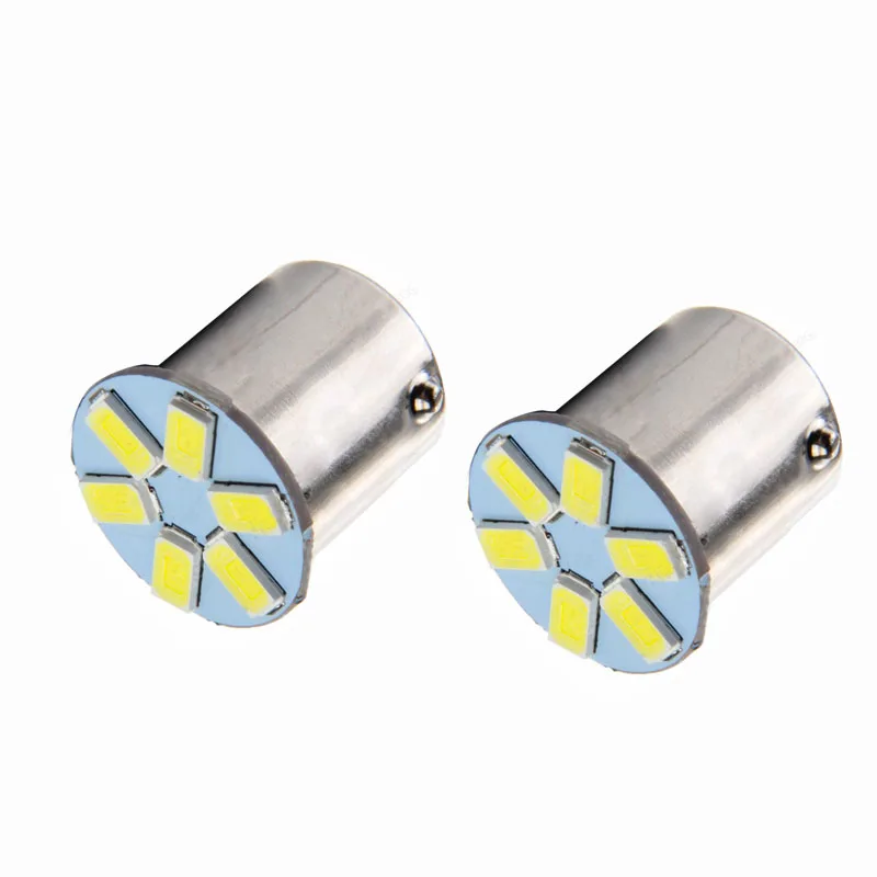 100X 5630 6SMD S25 1156 BA15S 1157 BAY15D LED Bulbs for Car Auto Truck Turn Lamp Indicator Brake Light Turn Signal White led 12V
100X 5630 6SMD S25 1156 BA15S 1157 BAY15D LED Bulbs for Car Auto Truck Turn Lamp Indicator Brake Light Turn Signal White led 12V