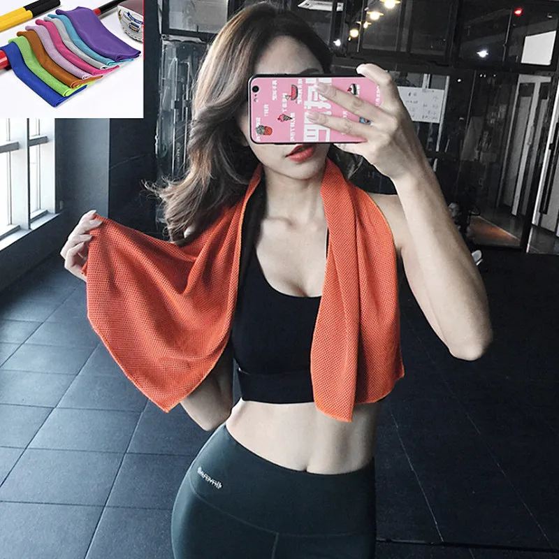 Multicolor 90X30cm Ice scarf Utility Enduring Instant Cooling scarf Heat Relief Reusable Chill Cool Towel Cold scarf
Multicolor 90X30cm Ice scarf Utility Enduring Instant Cooling scarf Heat Relief Reusable Chill Cool Towel Cold scarf