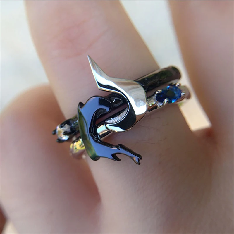 S925 Jewelry Sterling Sliver Engagement Rings LoL Hero Master Couples Lovers Rings Kindred Ring Game Jewelry
S925 Jewelry Sterling Sliver Engagement Rings LoL Hero Master Couples Lovers Rings Kindred Ring Game Jewelry
