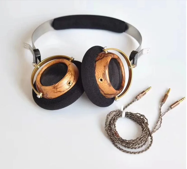 OKCSC 57MM Speaker Open Voice HIfi Olive Wooden Headphones With 5N OCC Plated Silver DIY 3.5mm Replacement Cable Vintage Style
OKCSC 57MM Speaker Open Voice HIfi Olive Wooden Headphones With 5N OCC Plated Silver DIY 3.5mm Replacement Cable Vintage Style