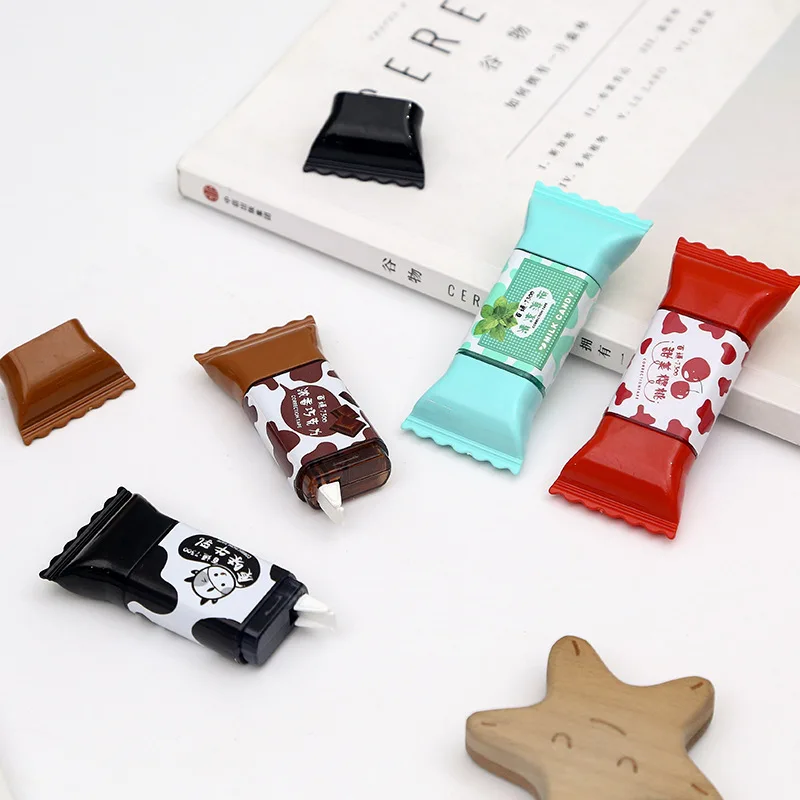 Sweet Candy Correction Tape Creative Student Kawaii Chocolate Candy Erase Tape 3.5m Durable Correction Band School Supplies Gift
Sweet Candy Correction Tape Creative Student Kawaii Chocolate Candy Erase Tape 3.5m Durable Correction Band School Supplies Gift