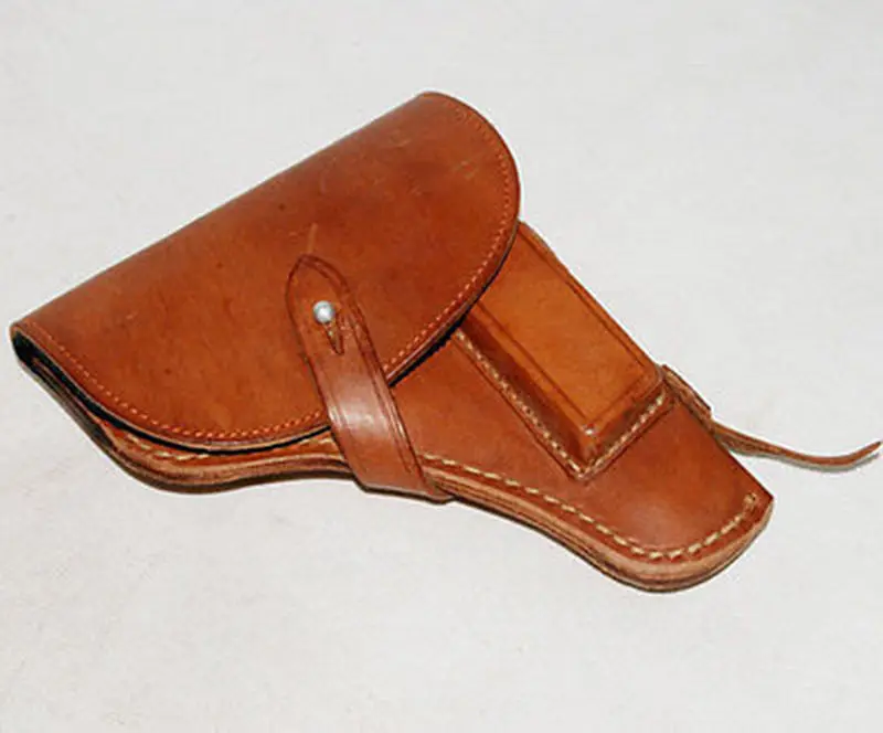 Surplus Vintage Chinese Type 59 Makarov Pistol Leather Holster -CN033
Surplus Vintage Chinese Type 59 Makarov Pistol Leather Holster -CN033