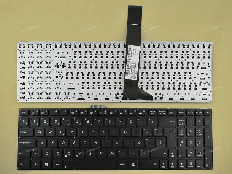 New SP SpanishTeclado Keyboard For Asus X550J X550JD X550JF X550JK X550JX X550L X550LA X550LAV Laptop Black NO Frame WIN8
New SP SpanishTeclado Keyboard For Asus X550J X550JD X550JF X550JK X550JX X550L X550LA X550LAV Laptop Black NO Frame WIN8