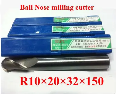 2PCS lengthening R10 high speed steel ball end milling cutter, straight shank white steel cutter, R alloy milling cutter
2PCS lengthening R10 high speed steel ball end milling cutter, straight shank white steel cutter, R alloy milling cutter