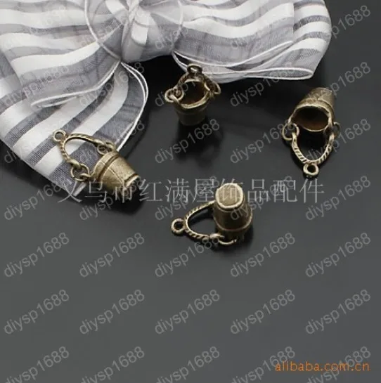 60 pcs/lot Zinc alloy bead Antique Bronze Plated Charms Pendants Fit Jewelry 22*11MM Bucket accessories Shape JJA1482
60 pcs/lot Zinc alloy bead Antique Bronze Plated Charms Pendants Fit Jewelry 22*11MM Bucket accessories Shape JJA1482