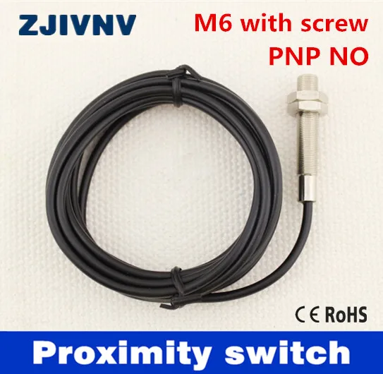 High quality 10 pcs cylinder type M6 PNP NO/ normally open DC 3 wires proximity inductive sensor switch with body screw IP67
High quality 10 pcs cylinder type M6 PNP NO/ normally open DC 3 wires proximity inductive sensor switch with body screw IP67