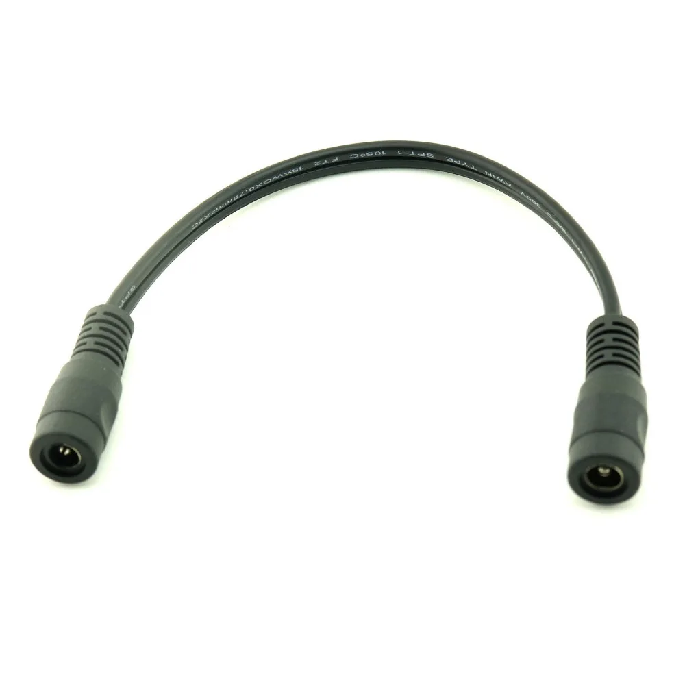 1pcs CCTV DC Power 5.5mm x 2.1mm Female To Female Extension Adapter Flat Cable 20cm
1pcs CCTV DC Power 5.5mm x 2.1mm Female To Female Extension Adapter Flat Cable 20cm