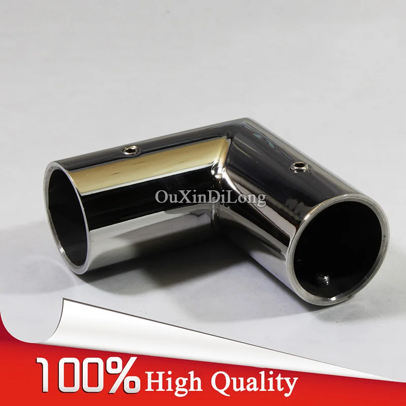 High Quality 4PCS 304 Stainless Steel Shower Bathroom Right Angle Pipe Fittings 25mm Pipe 90 Degree Elbow Pipe Connector
High Quality 4PCS 304 Stainless Steel Shower Bathroom Right Angle Pipe Fittings 25mm Pipe 90 Degree Elbow Pipe Connector