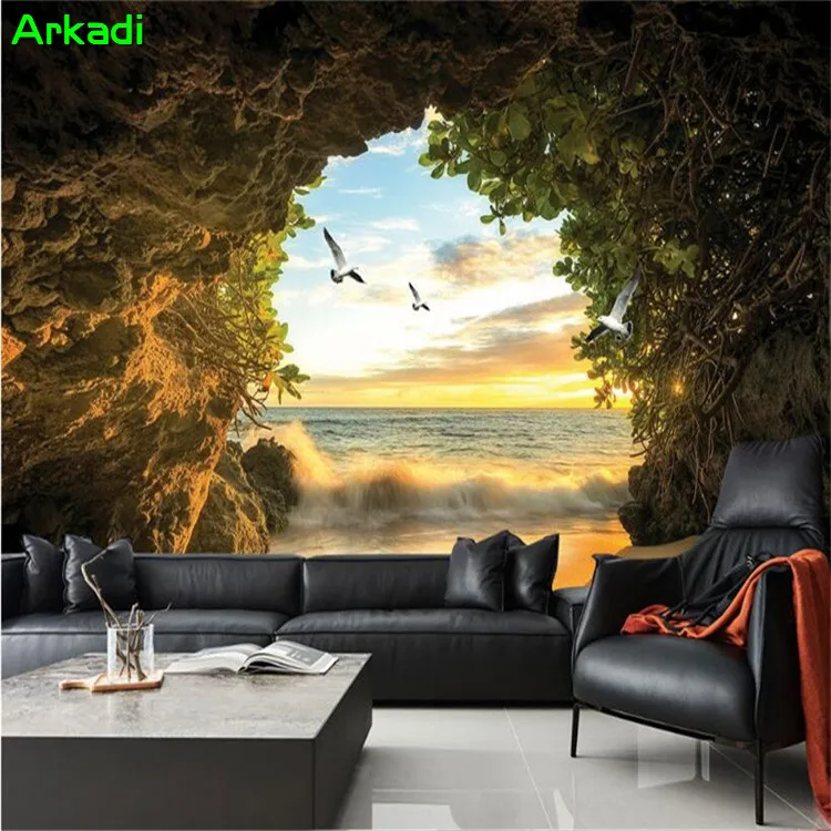 Пользовательские 3D фотообои, пещера, море, небо, Чайка, балкон, диван, Настенные обои, пользовательские художественные декоративные картины
Пользовательские 3D фотообои, пещера, море, небо, Чайка, балкон, диван, Настенные обои, пользовательские художественные декоративные картины
