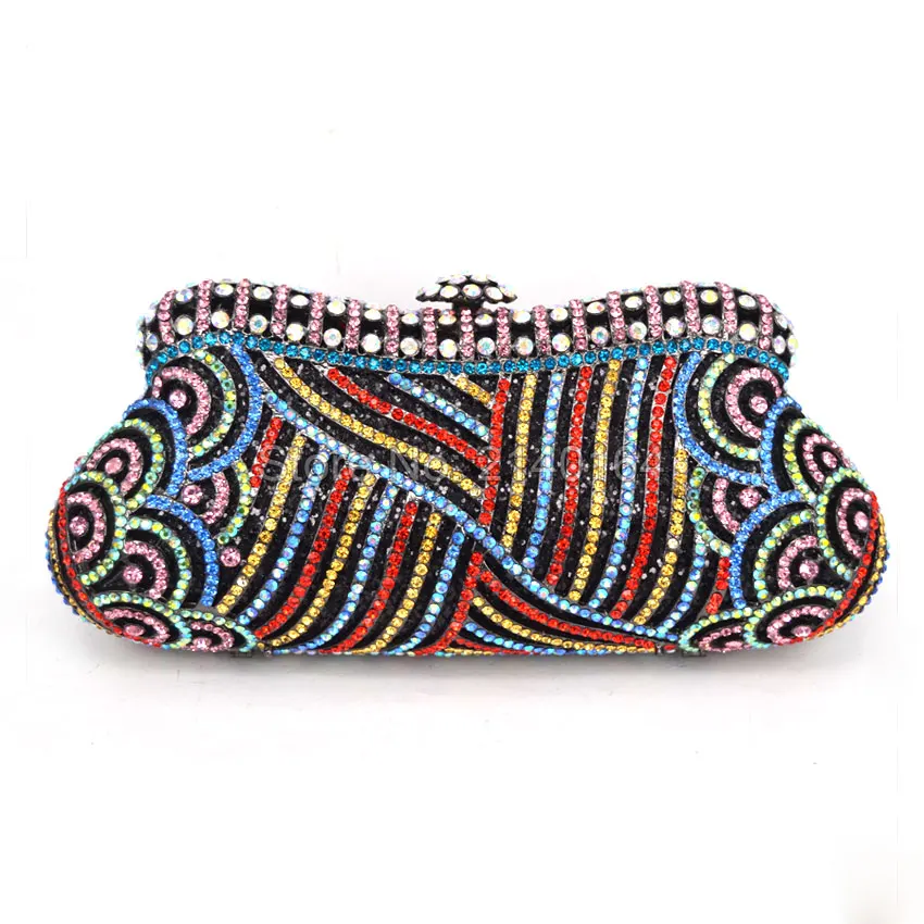Woman Evening bag Women Multicolor Clutch bags Luxury Ladies Crystal Day Clutch Wallet Wedding Purse Party Banquet Q81
Woman Evening bag Women Multicolor Clutch bags Luxury Ladies Crystal Day Clutch Wallet Wedding Purse Party Banquet Q81