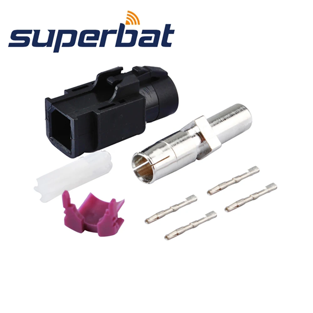 Superbat 10 шт. автомобильный HSD Fakra A черный/9001 LDVS женский прямой обжимной RF коаксиальный разъем для Dacar 535 4-жильный кабель
Superbat 10 шт. автомобильный HSD Fakra A черный/9001 LDVS женский прямой обжимной RF коаксиальный разъем для Dacar 535 4-жильный кабель
