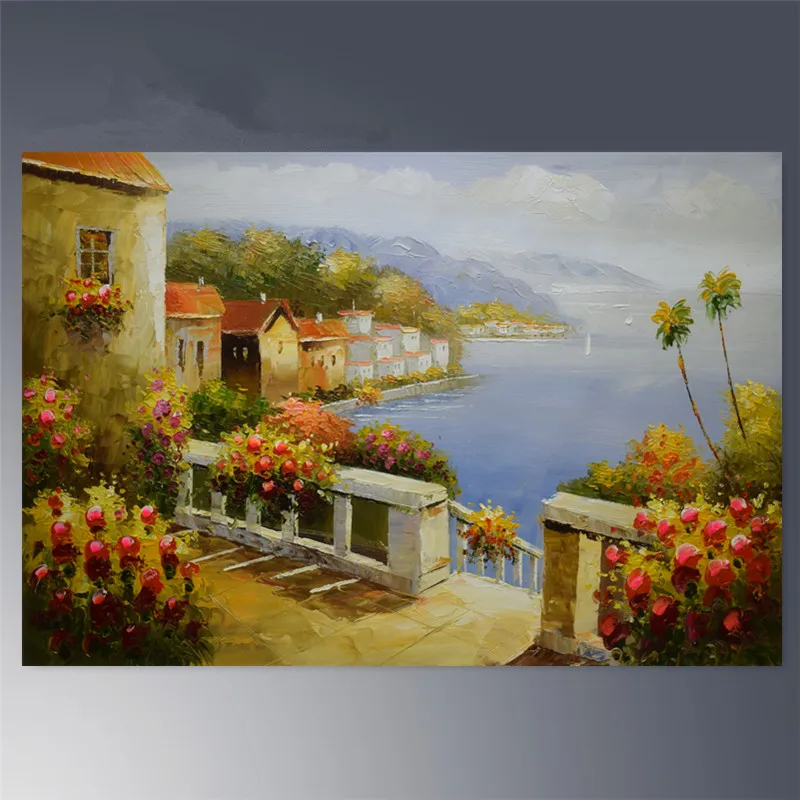 Hand painted canvas oil painting Landscape Home Decoration Wall picture for living room Garden scenery oil painting
Hand painted canvas oil painting Landscape Home Decoration Wall picture for living room Garden scenery oil painting