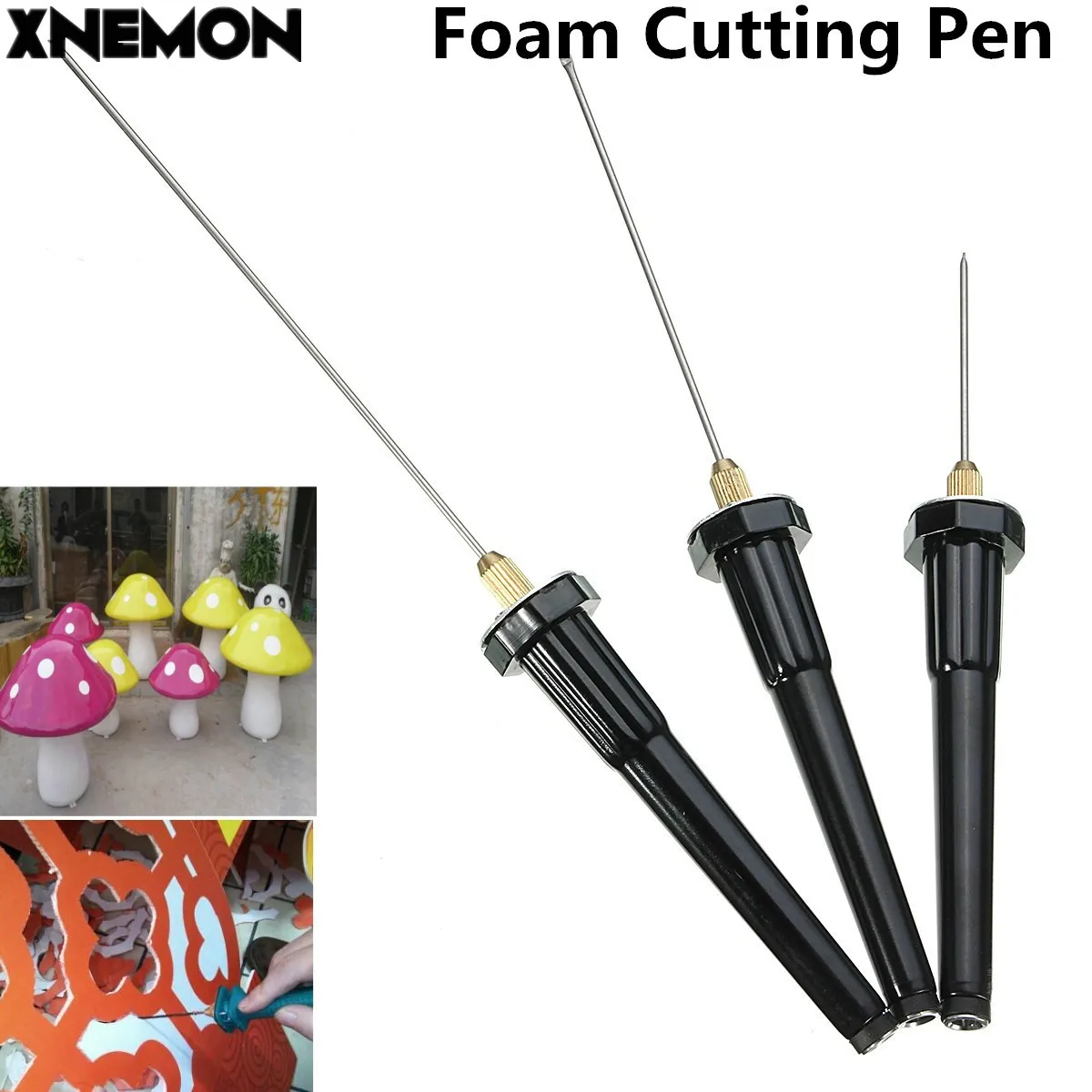 XNEMON Stainless Steel Styrofoam Cutter 5 10 15CM Pen CUTS FOAM KT Board WAX Cutting Machine Foam Cutting Pen
XNEMON Stainless Steel Styrofoam Cutter 5 10 15CM Pen CUTS FOAM KT Board WAX Cutting Machine Foam Cutting Pen