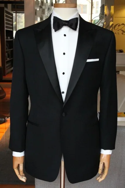 Formal Black Tuxedos Groom Wedding Suits For Men Slim Fit Evening Party Prom Business Blazer Terno Masculino Costume Homme Suits
Formal Black Tuxedos Groom Wedding Suits For Men Slim Fit Evening Party Prom Business Blazer Terno Masculino Costume Homme Suits
